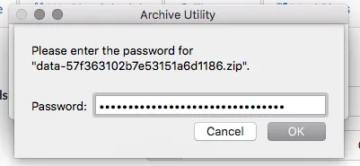entering password file